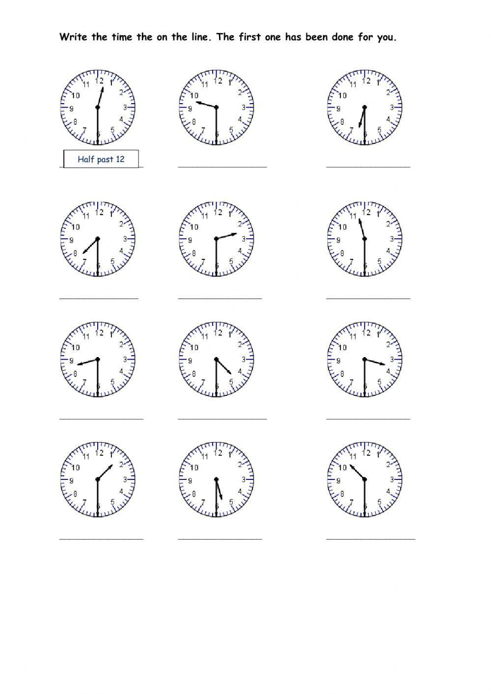 Time On The Half Hour Worksheet Live Worksheets time-on-the-half-hour-worksheet-live-worksheets