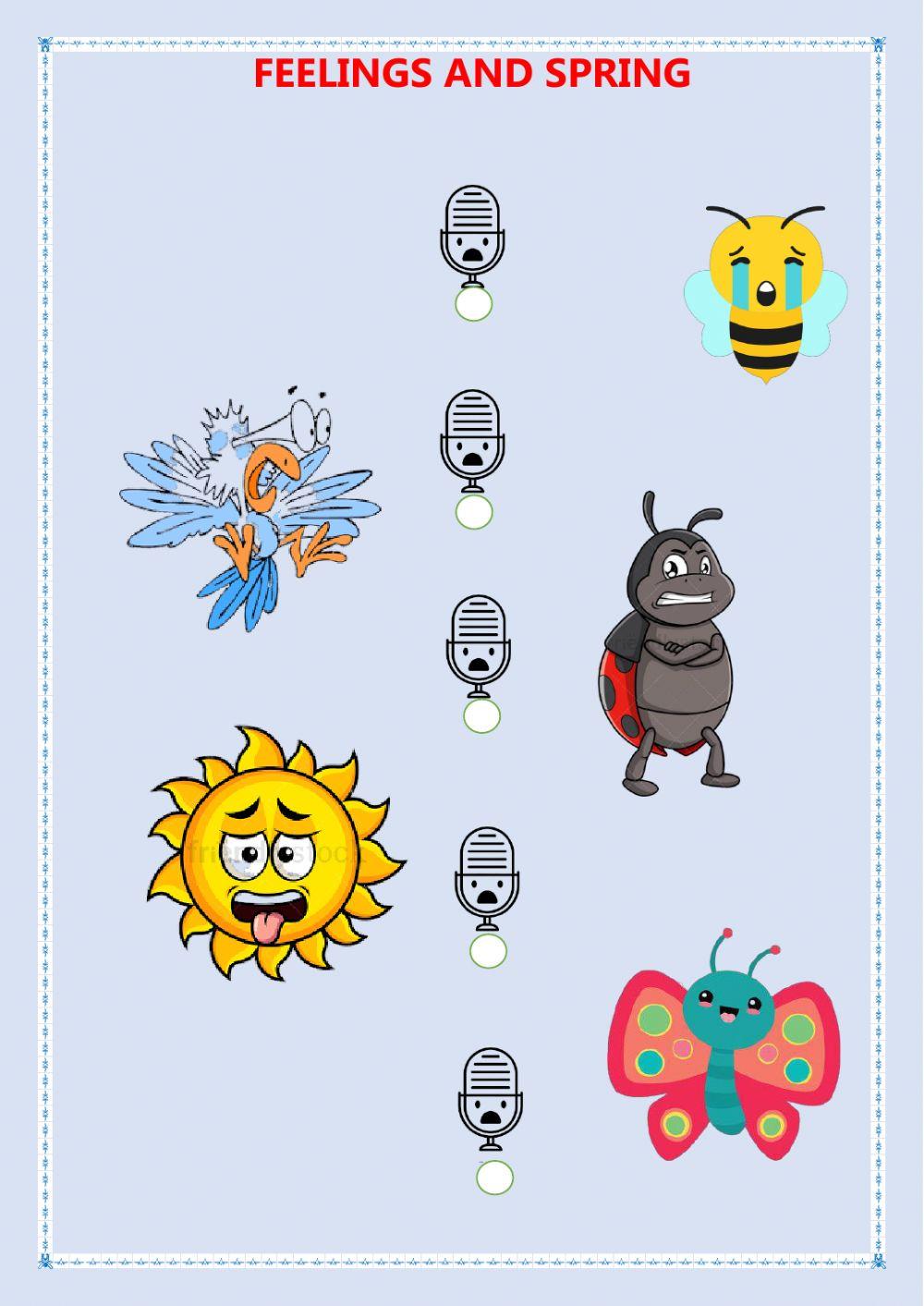 187273 | Feelings in Spring | Braulia89 | LiveWorksheets