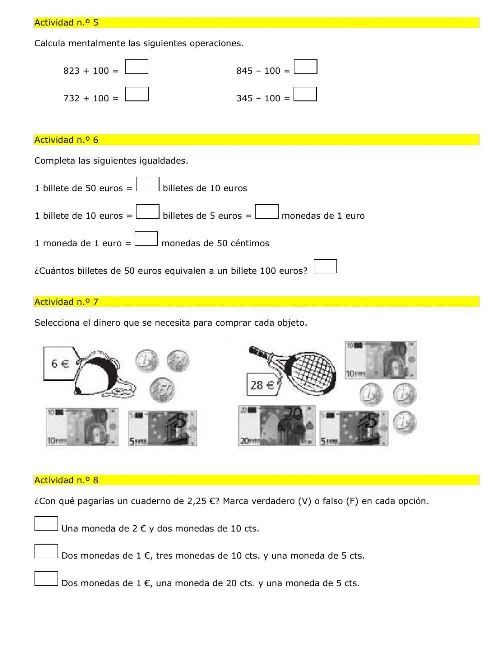 Repaso unidad 9 matemáticas 2.º primaria