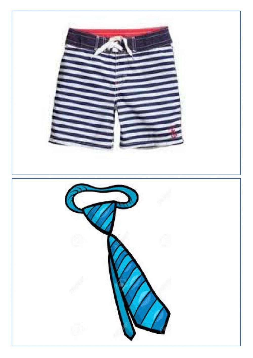 Vocabulario de ropa-calzado