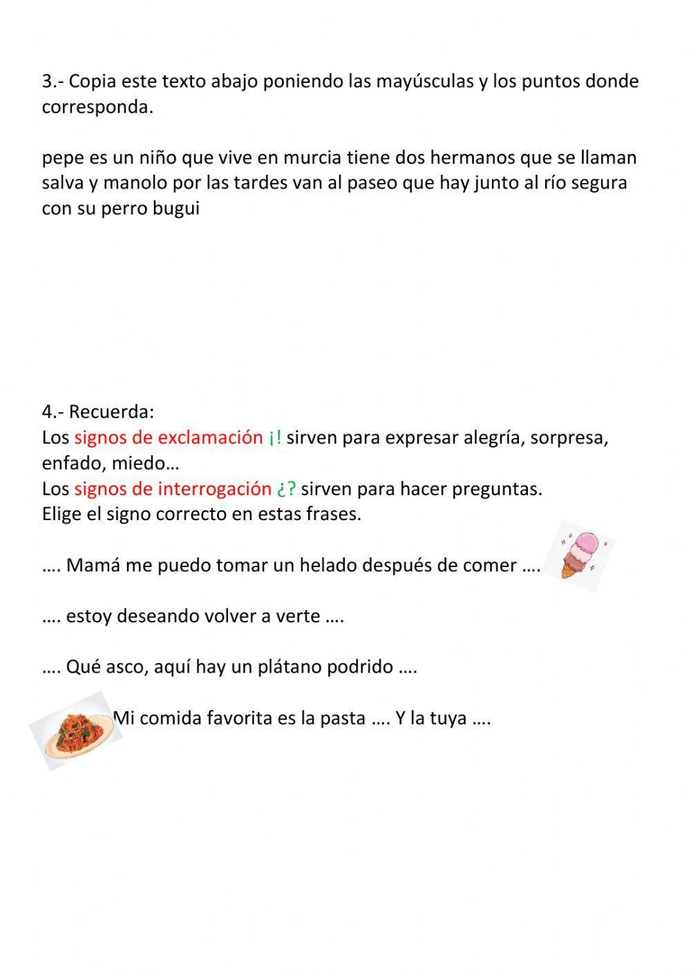 Ca co cu que qui za zo zu ce ci may pto ¿?   ¡!