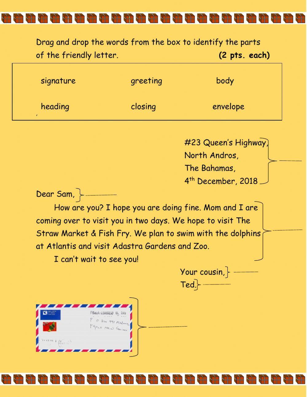 How To Write A Friendly Letter