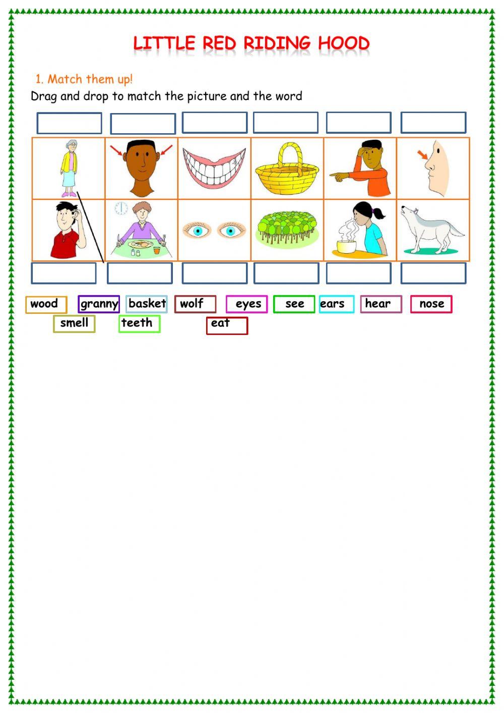 Little Red Riding Hood. Listening Comprehension