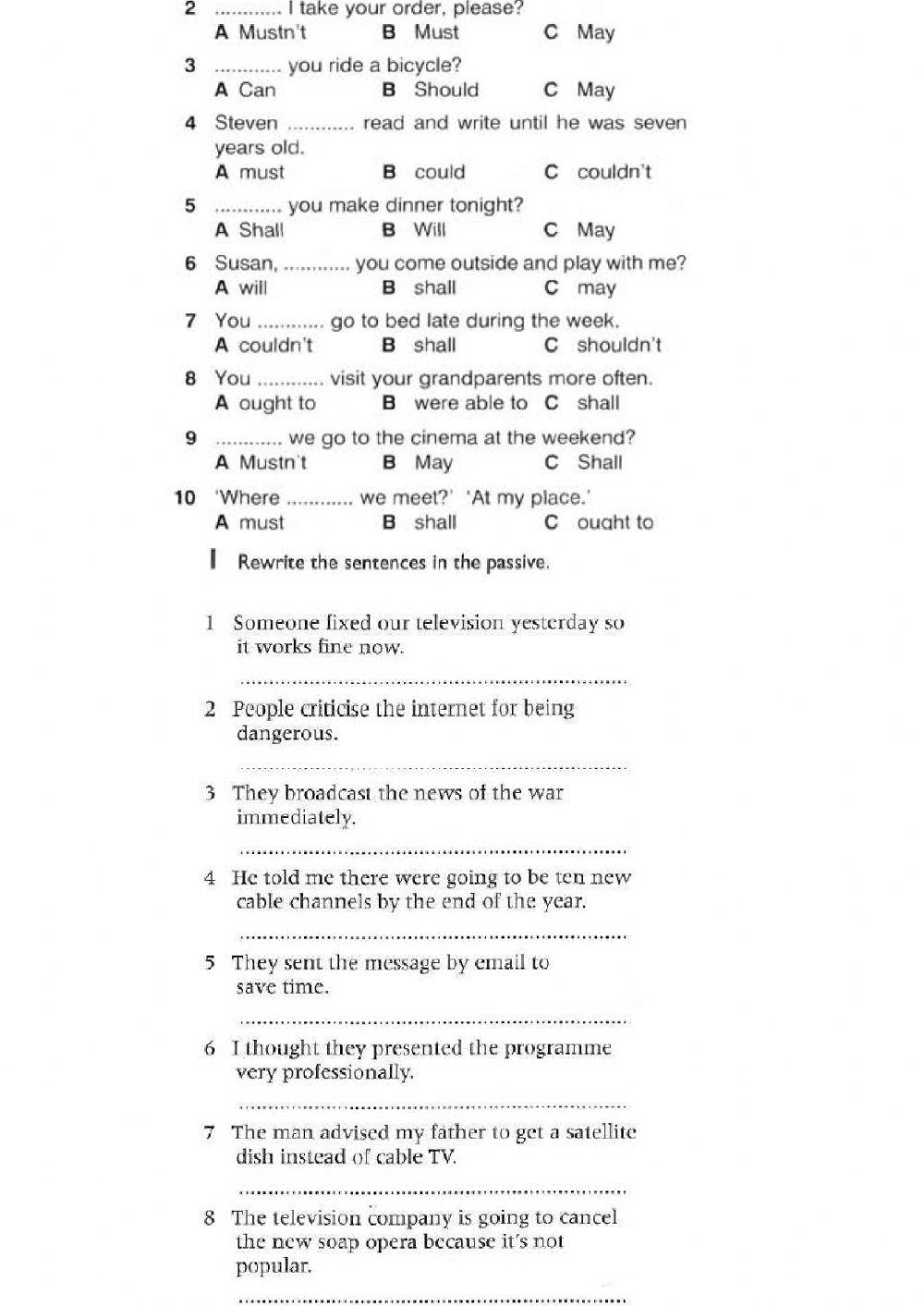 B1 final test revision 1