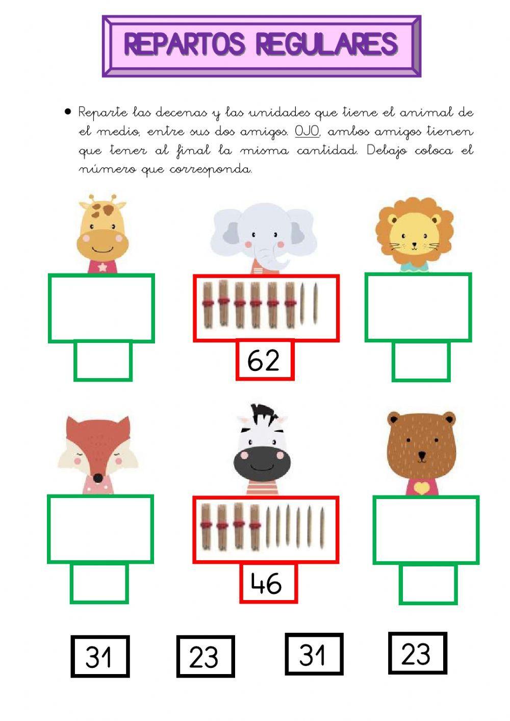 REPARTOS DECENAS Y UNIDADES