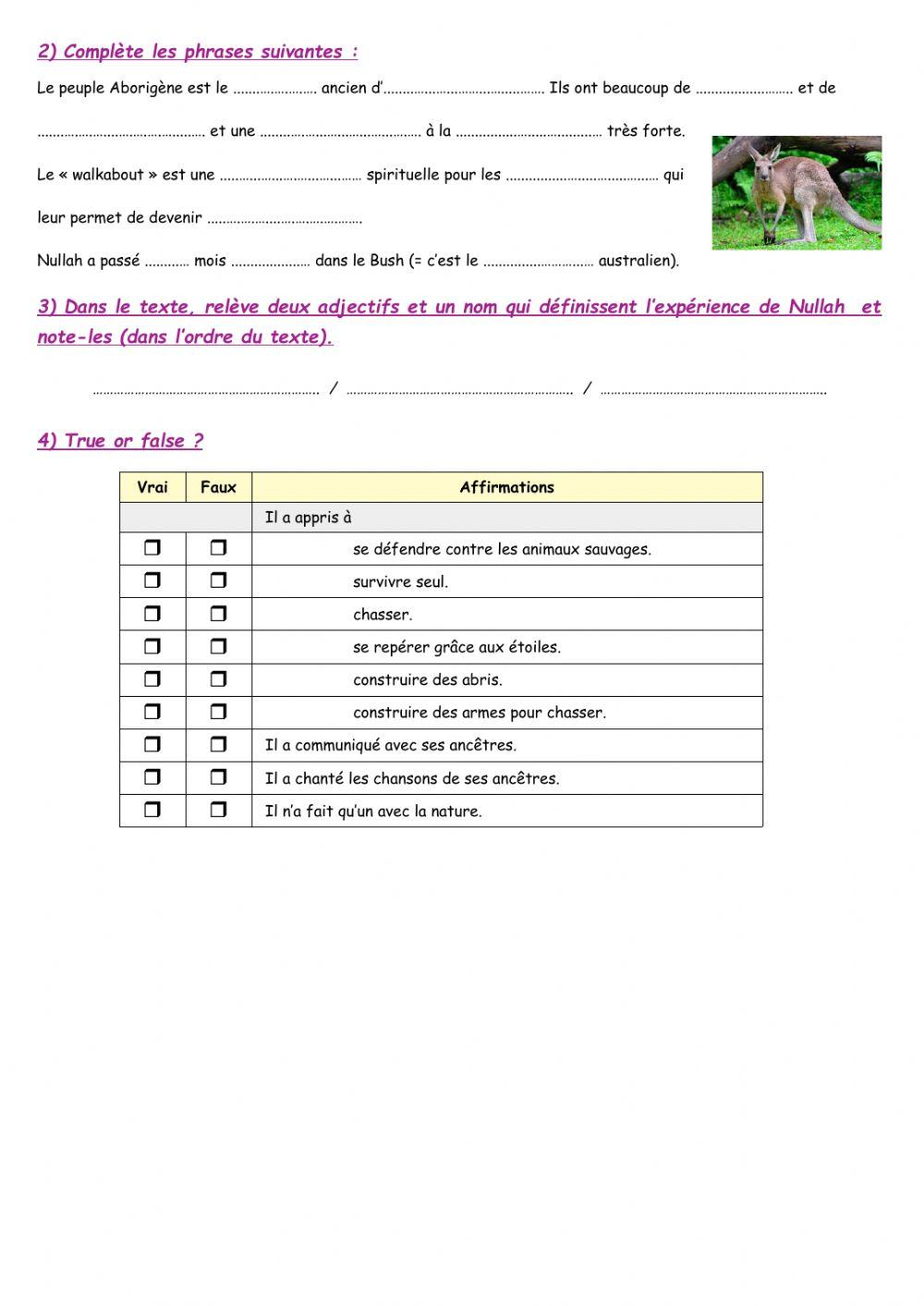 6 months in the Bush