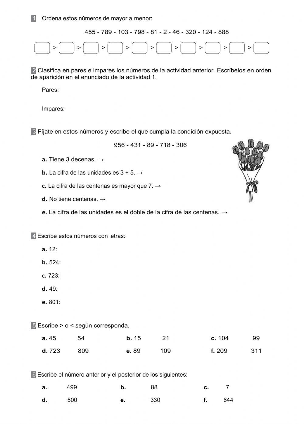 Matemáticas 3º