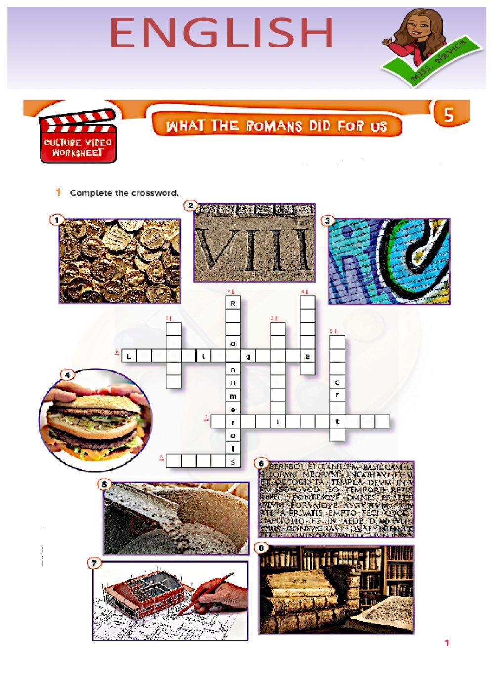 What  romans did for  us?