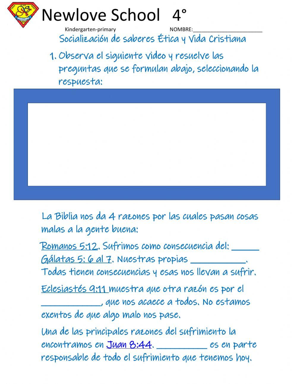 Socialización de saberes 4°