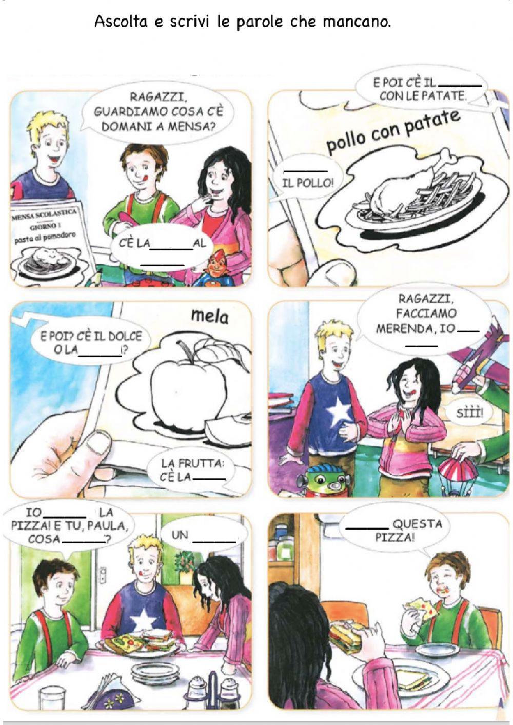 Ascolto Forte 1 cibo