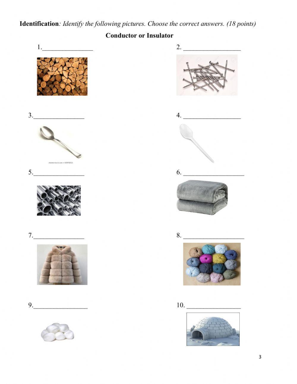 G3 Science Chapter 12 Quiz
