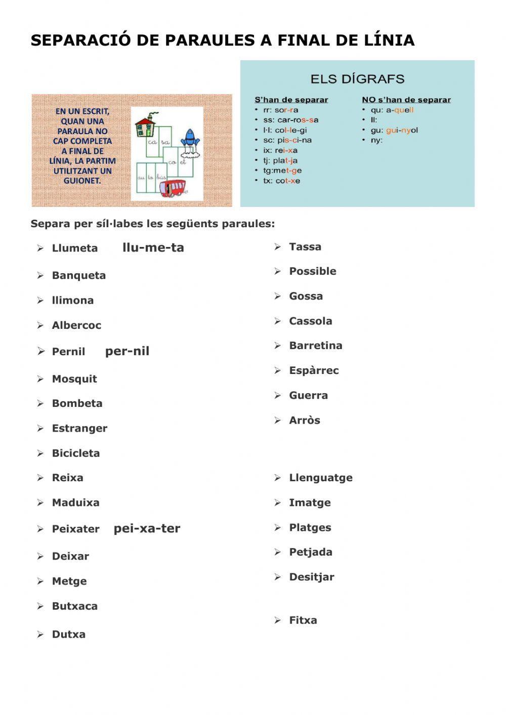Signes de puntuació: el guió