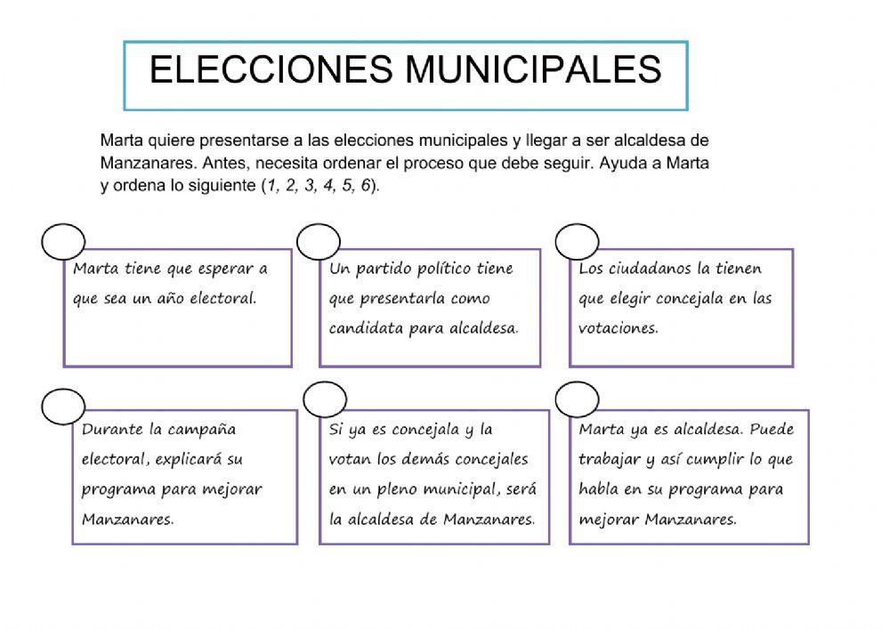 Elecciones municipales