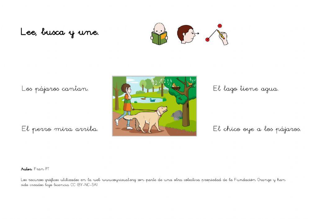 Comprender oraciones 2.