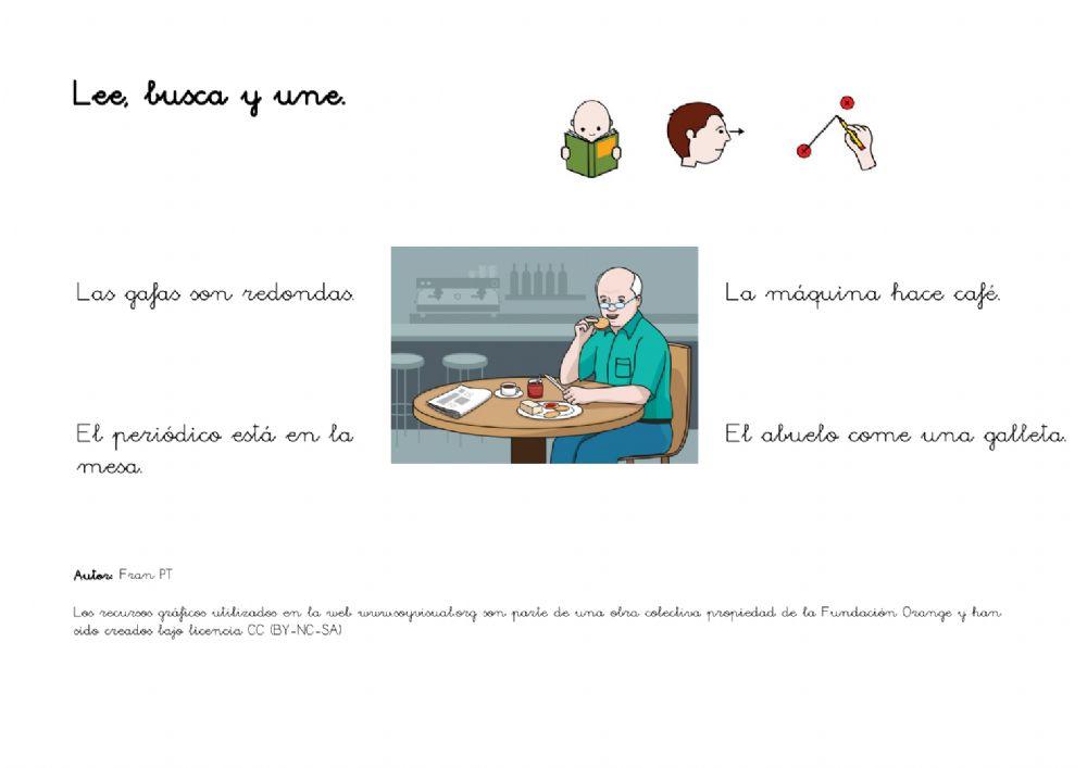 Comprender oraciones 2.