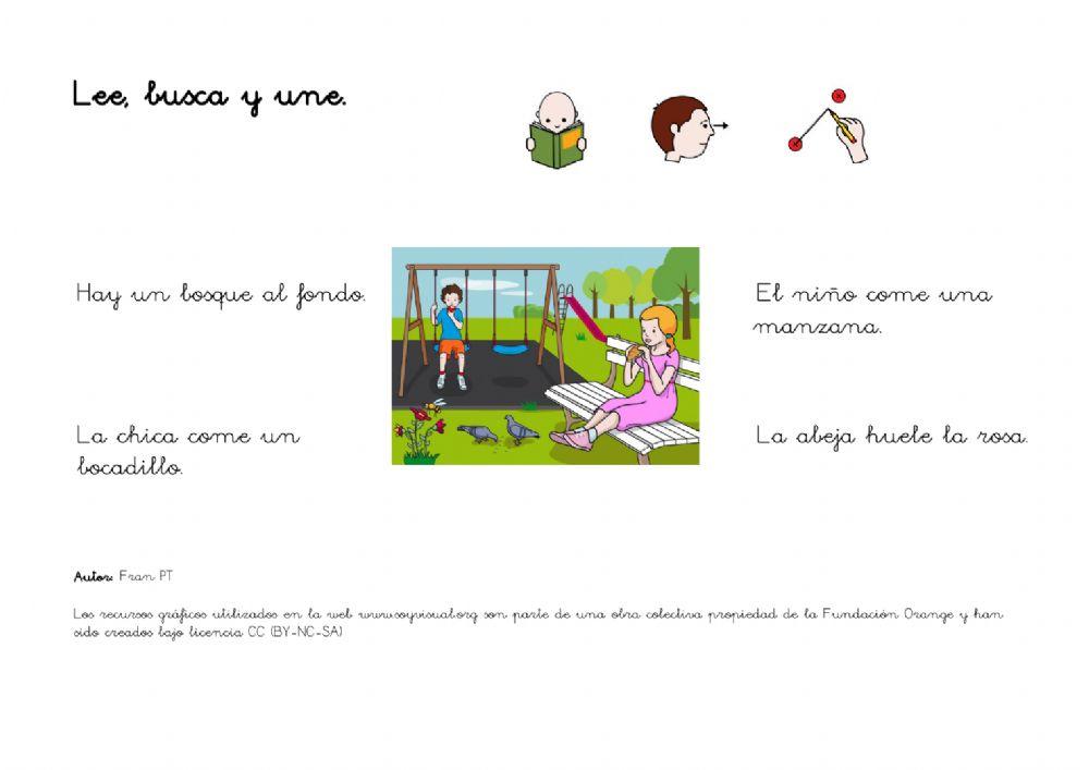 Comprender oraciones 2.