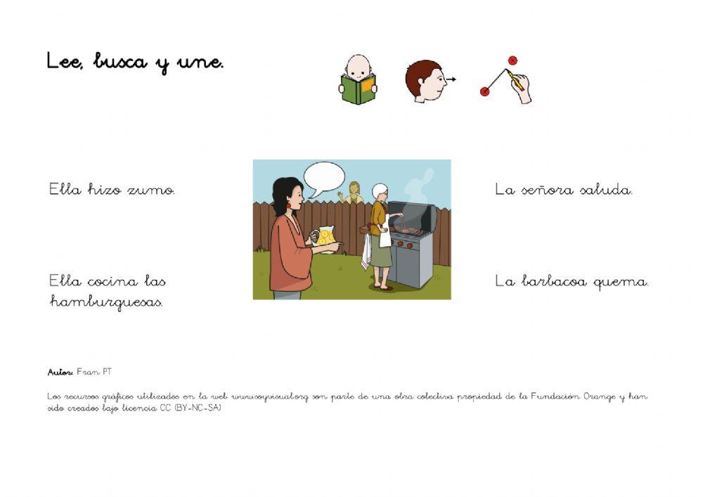 Comprender oraciones 2.