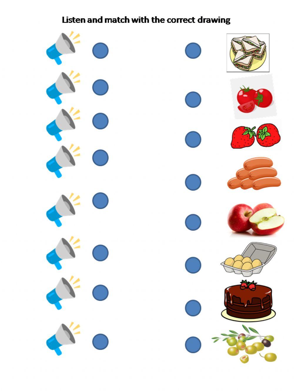 Vocabulario alimentos