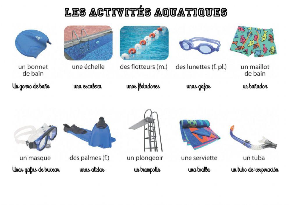 Activités aquatiques