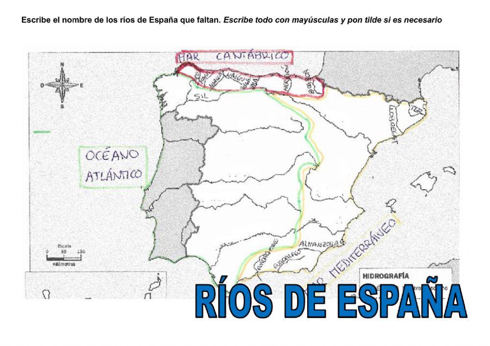 Rios de españa y asturias