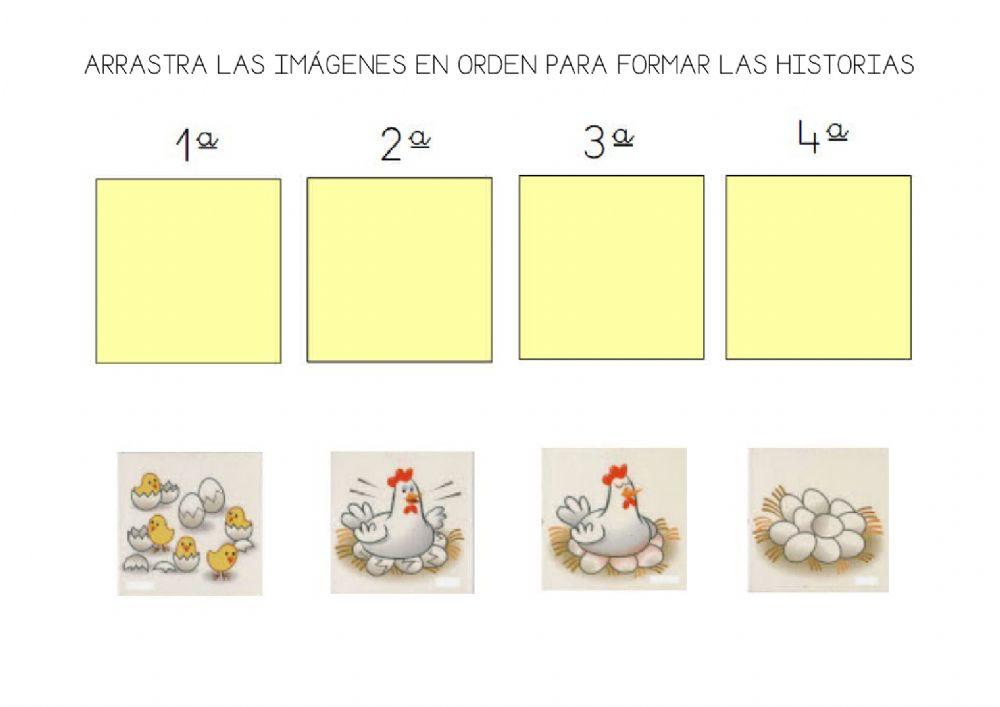 Secuencias temporales 4 viñetas