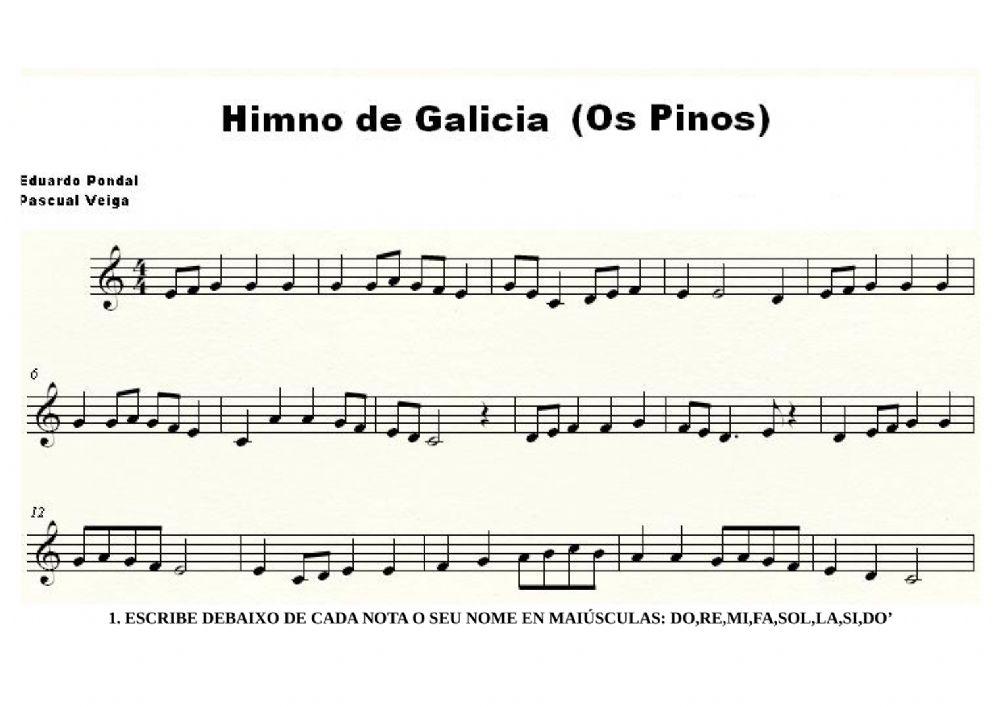 Himno galicia