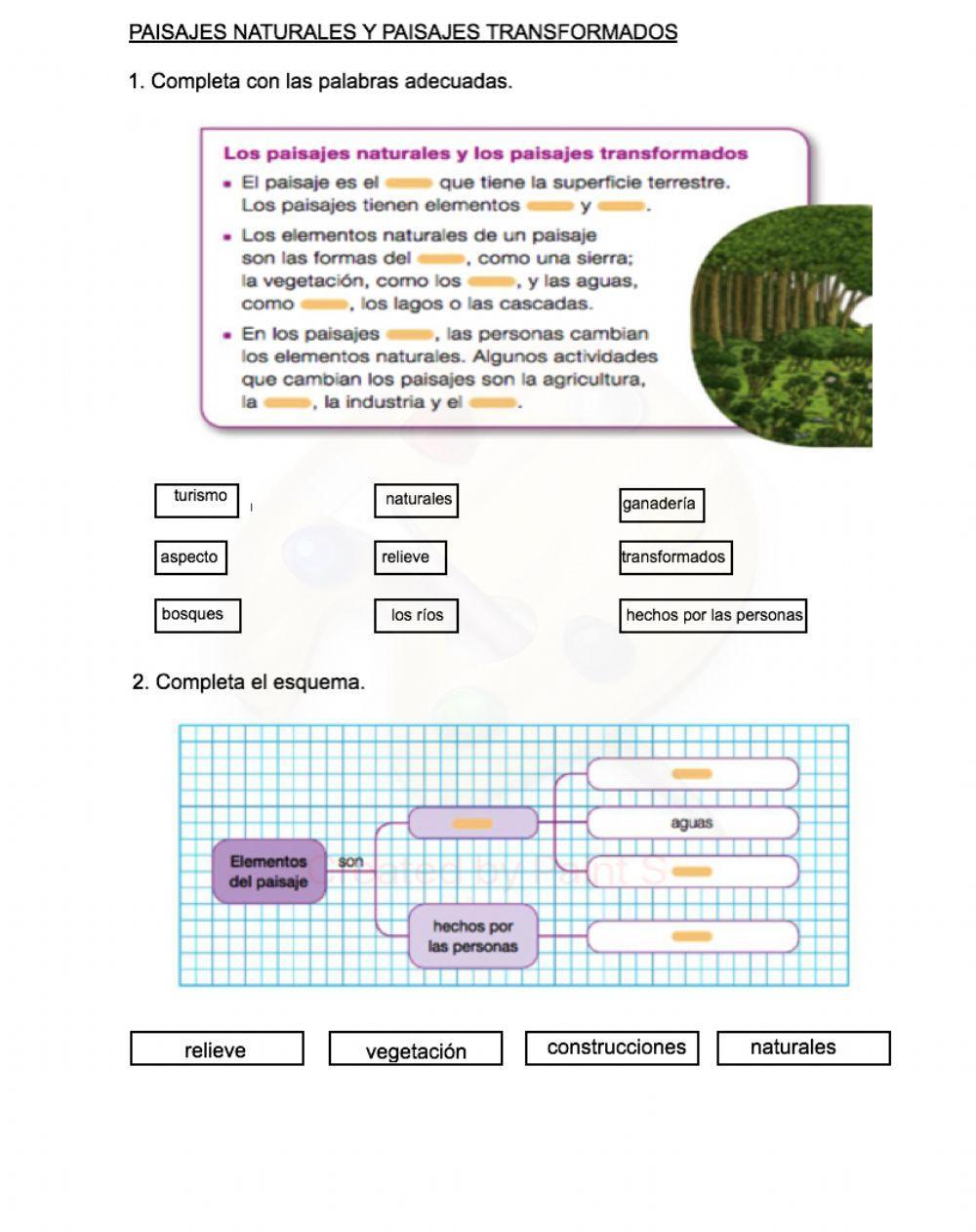 Paisaje natural-transformado