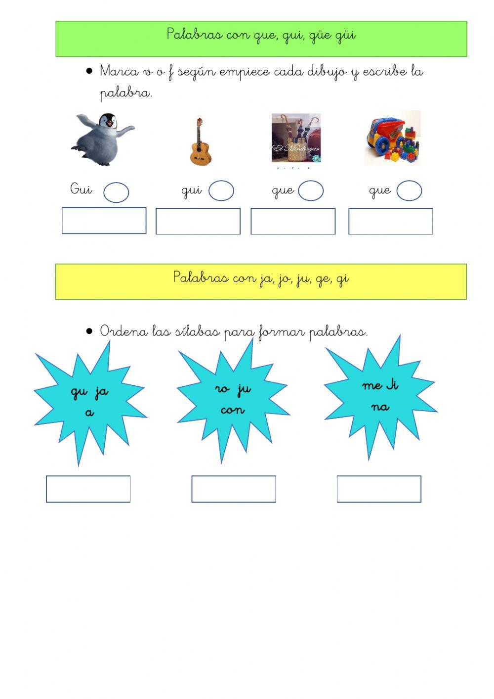 Repaso primer trimestre de Lengua de 1ºE.P