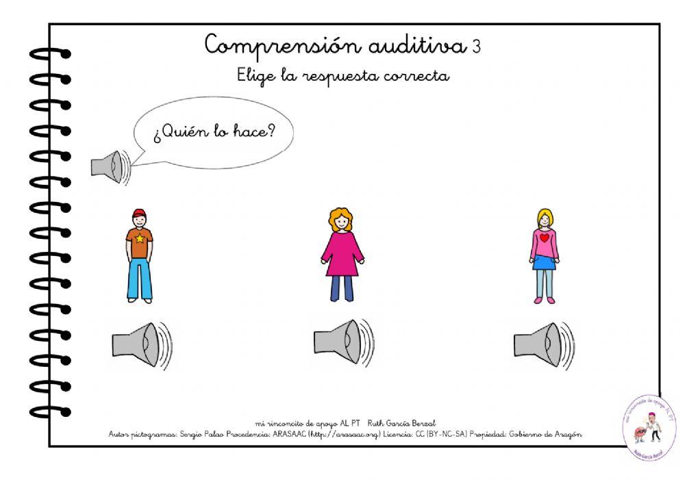 Comprensión auditiva 3