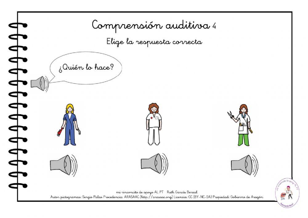 Comprensión auditiva 4
