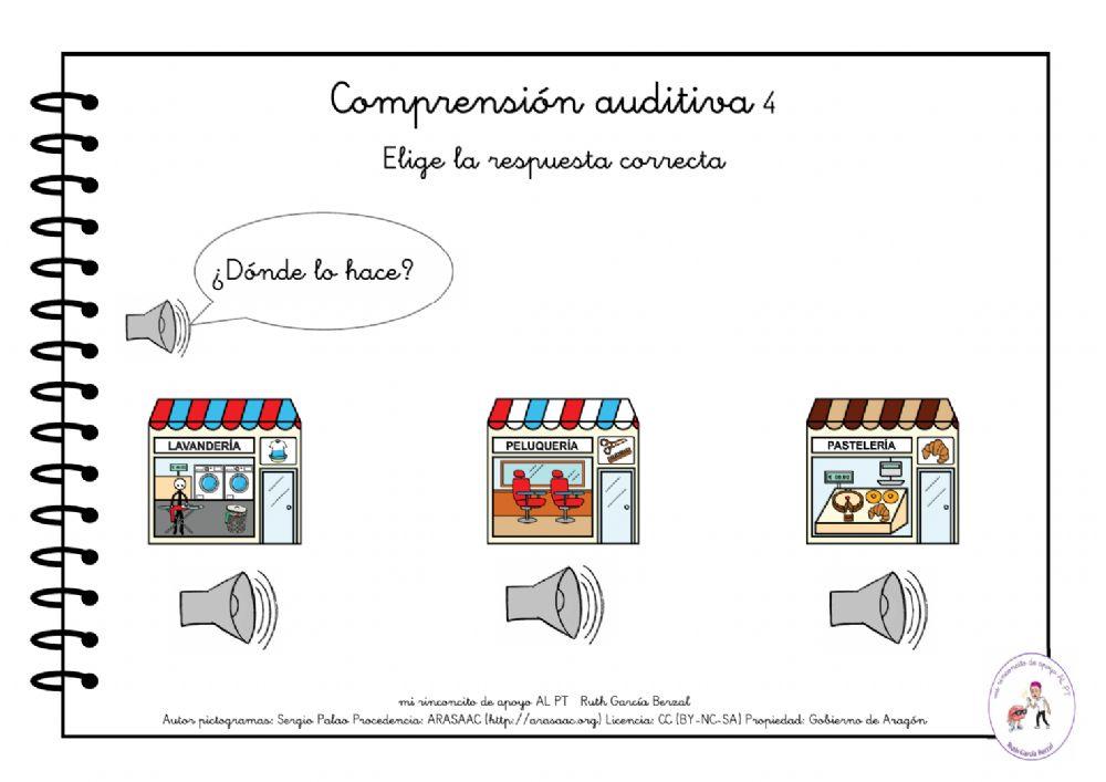 Comprensión auditiva 4