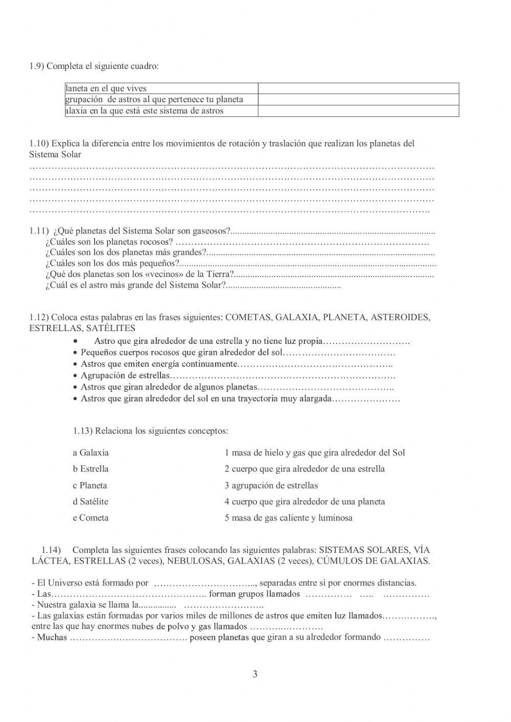 Recuperación 1ªev Biología