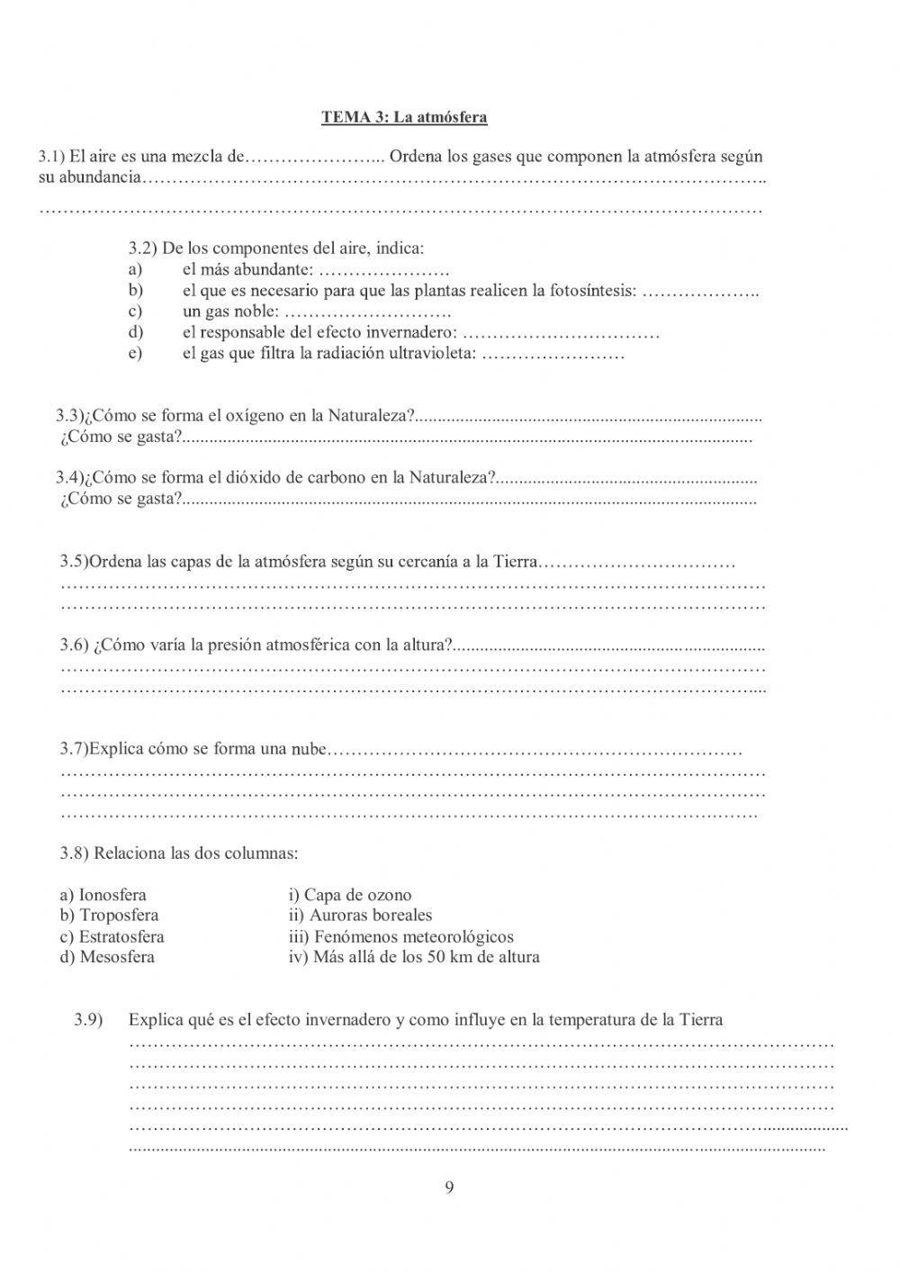 Recuperación 1ªev Biología