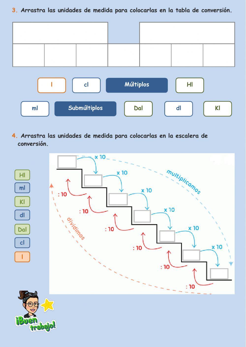 Unidades de capacidad
