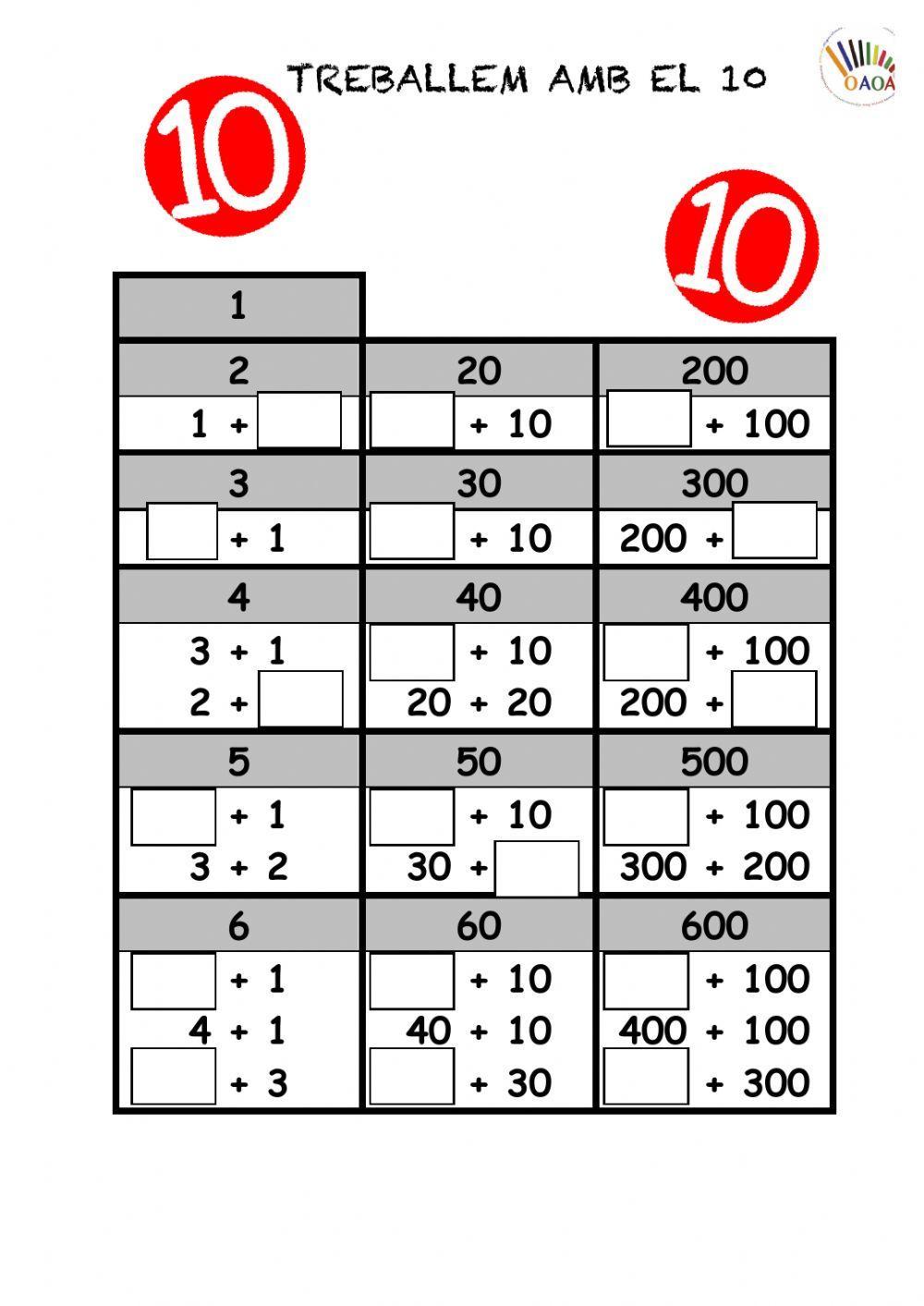 OAOA Treballem amb el 10