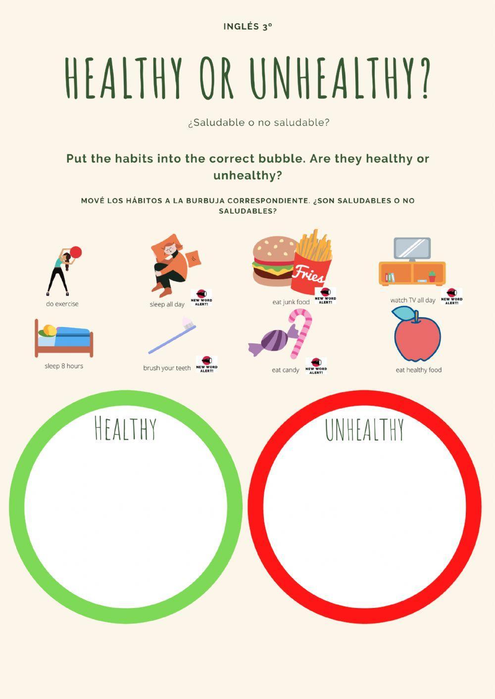 Healthy or unhealthy?
