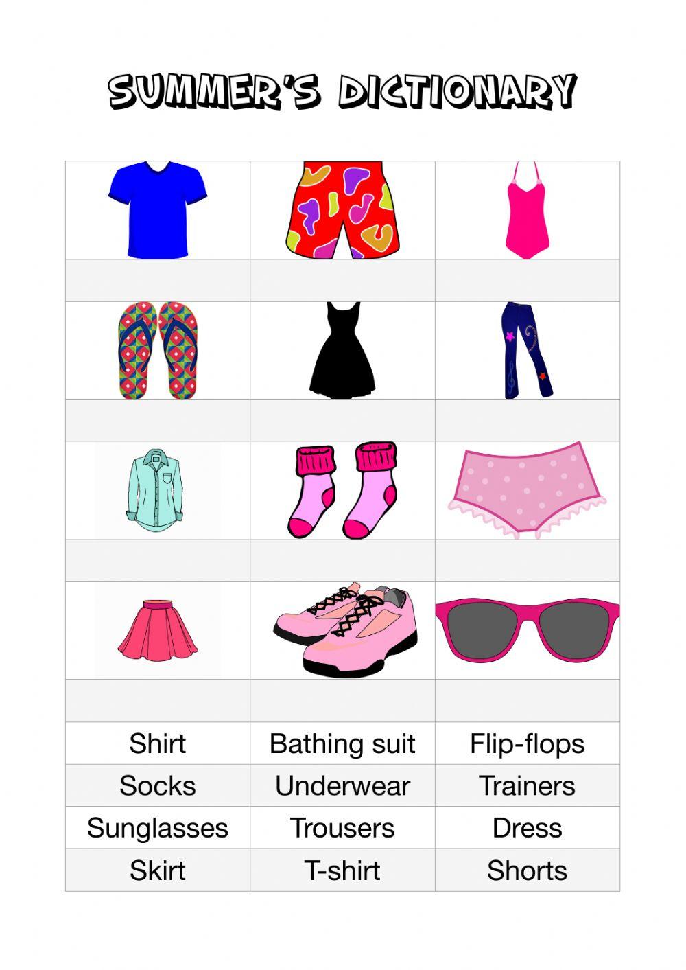 Clothes around the seasons