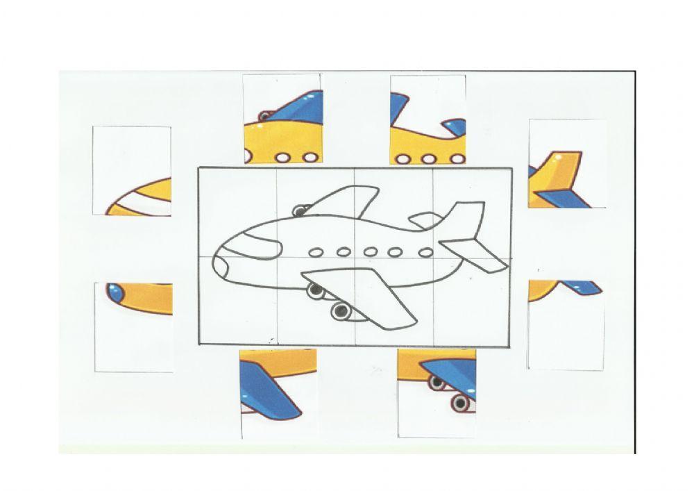 Puzzle avión
