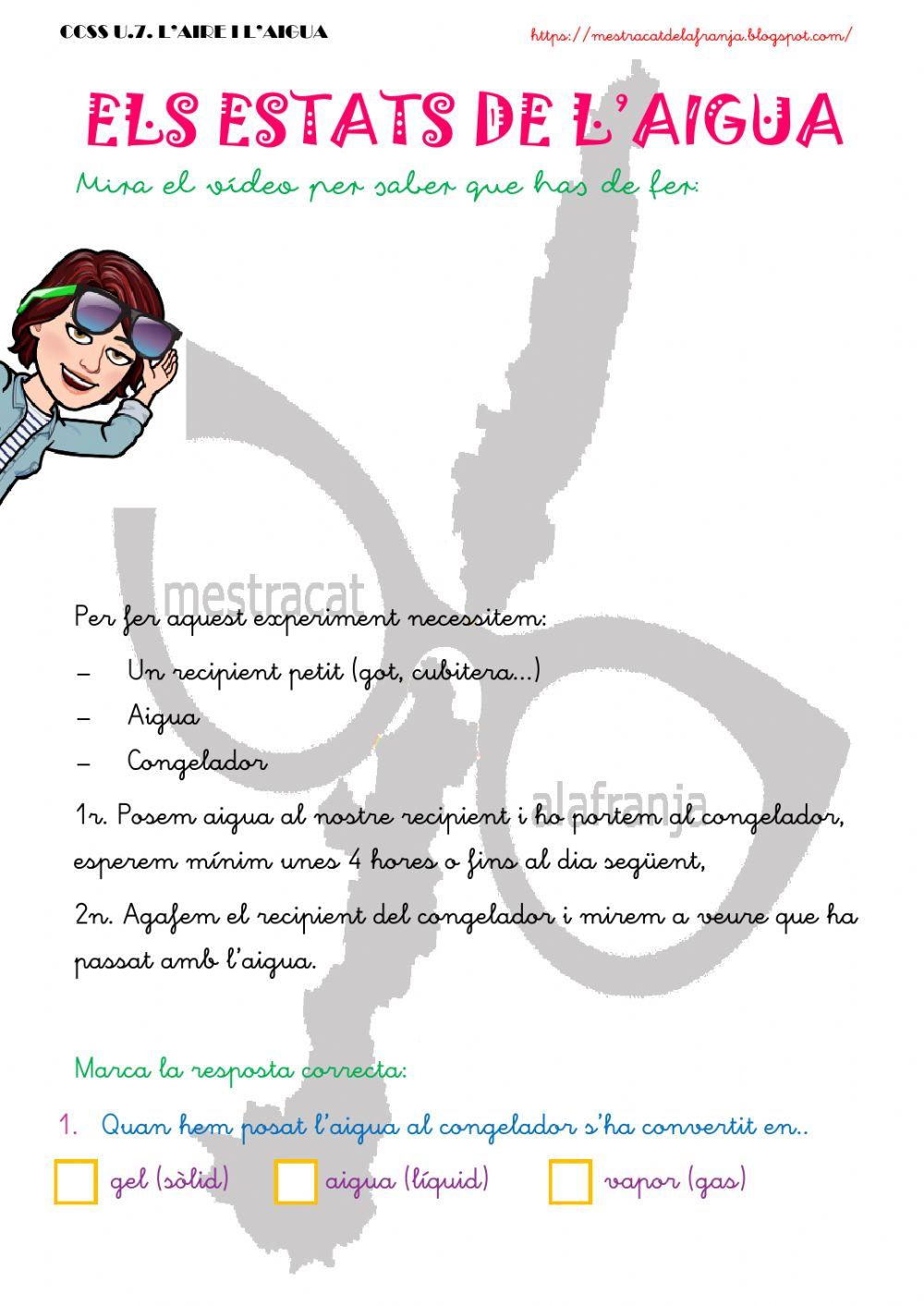 Els estats de l'aigua