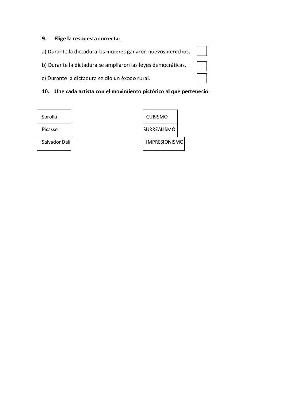 La españa del siglo xx