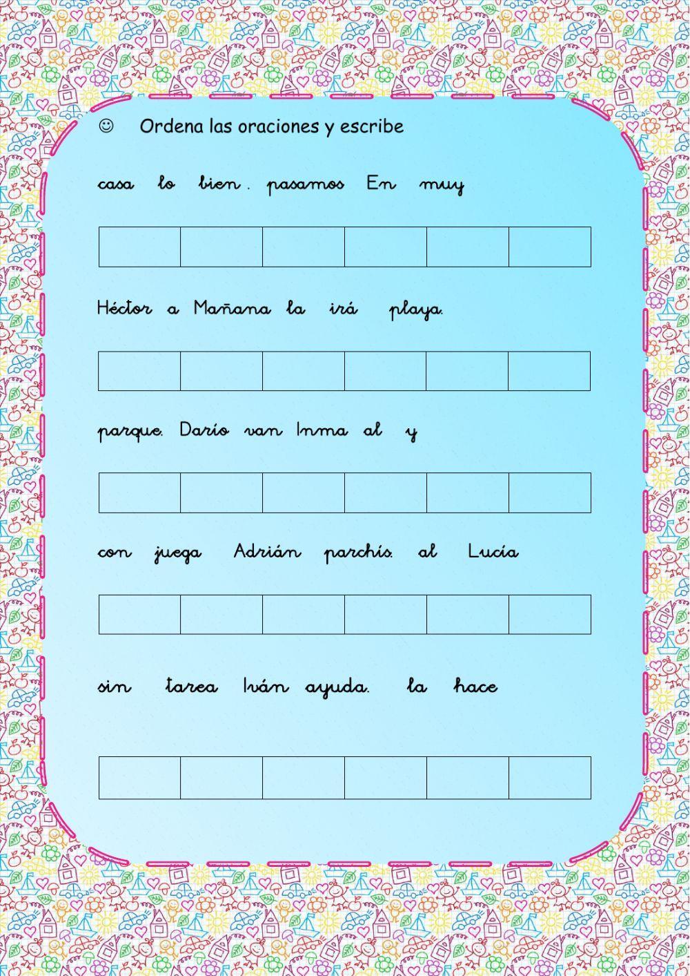 Aprendemos a escribir Aprendemos a escribir