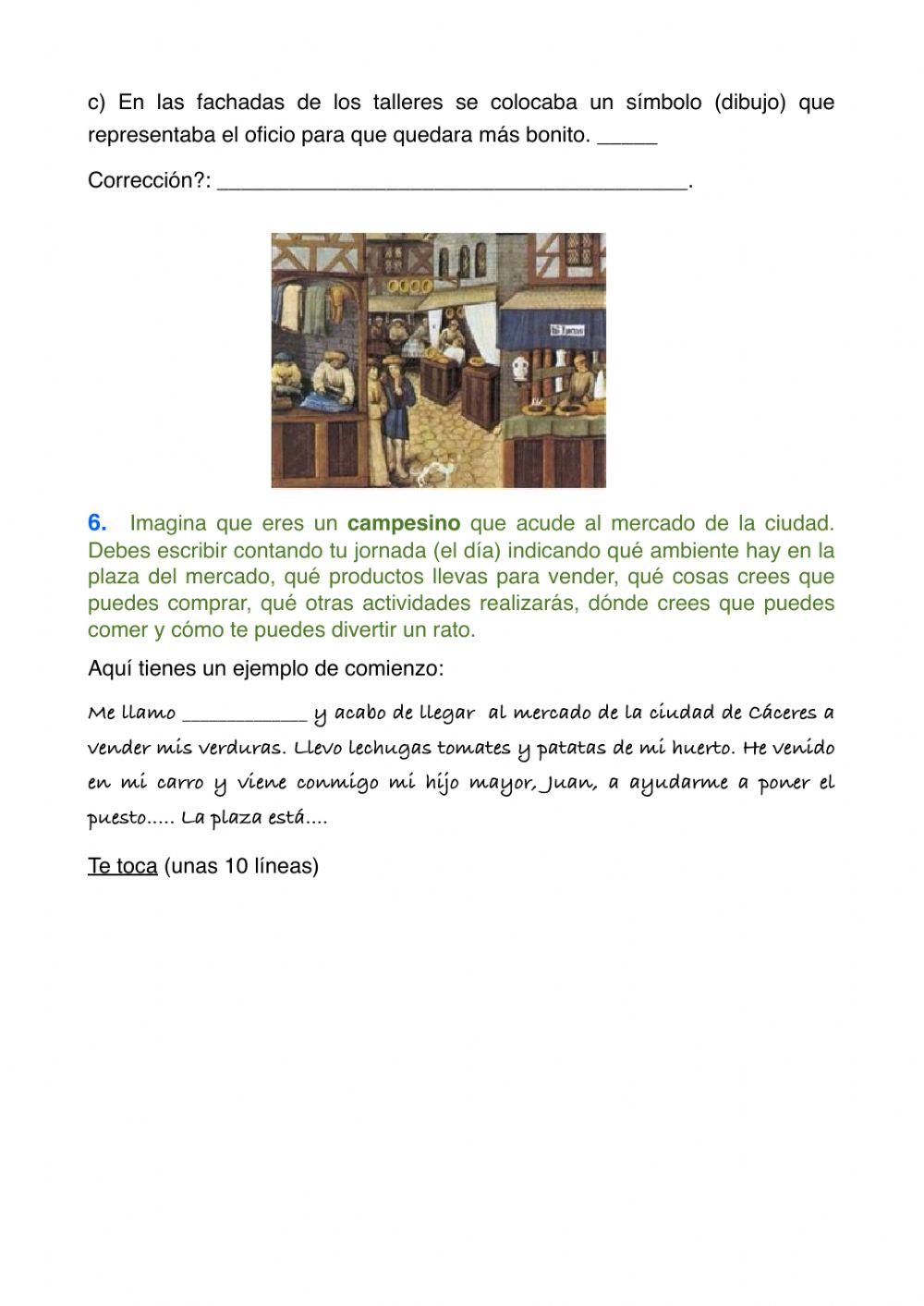 U.2. Un día en el mercado de la ciudad