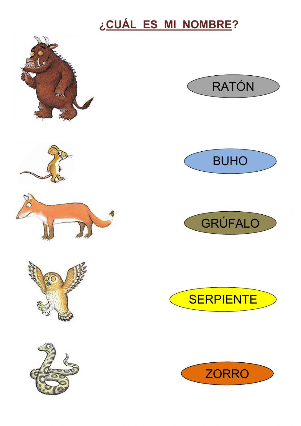 Asociar nombre al personaje