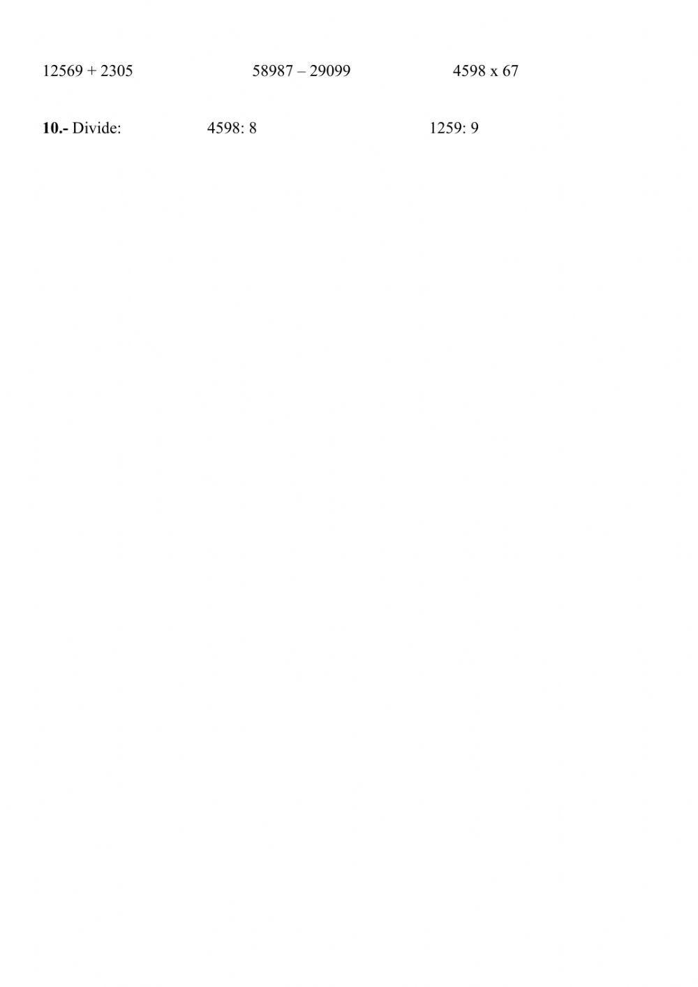 Problemas con decimales