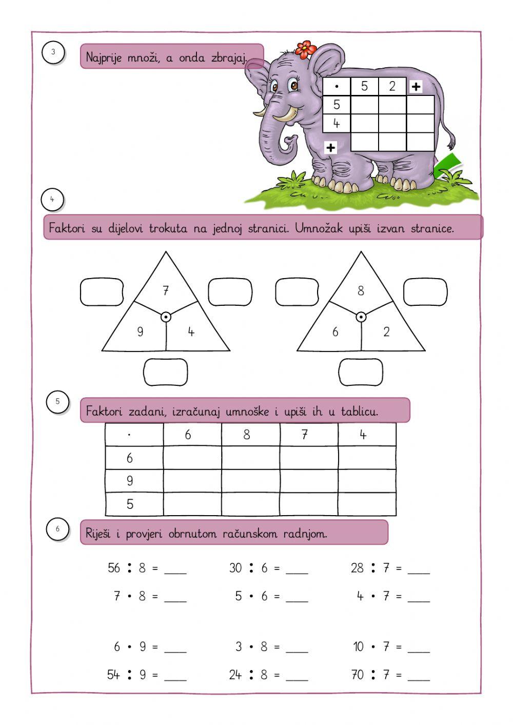 Množenje i dijeljenje