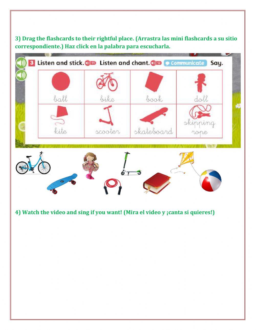 AR1 Review Unit 1 Vocabulary