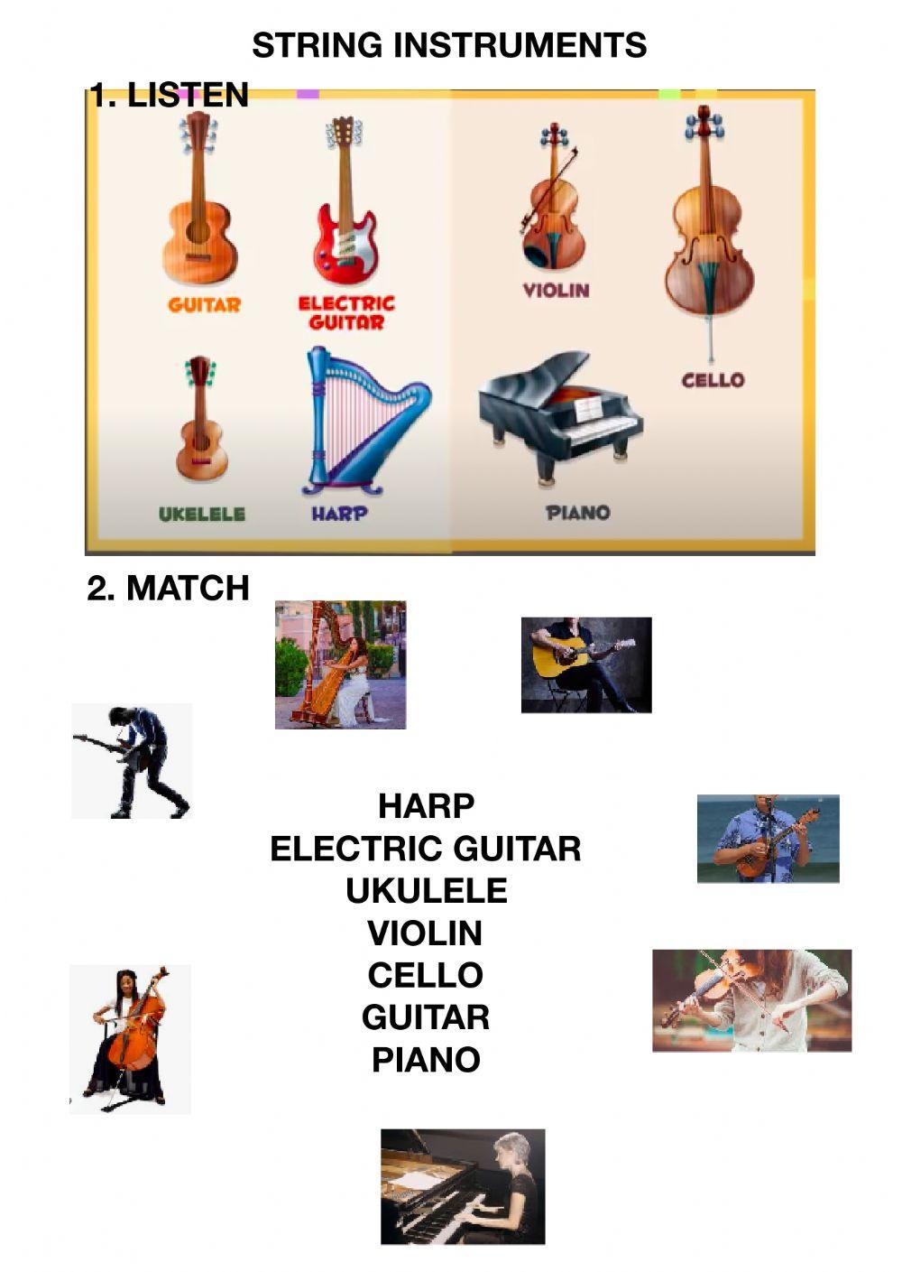 String instruments String instruments