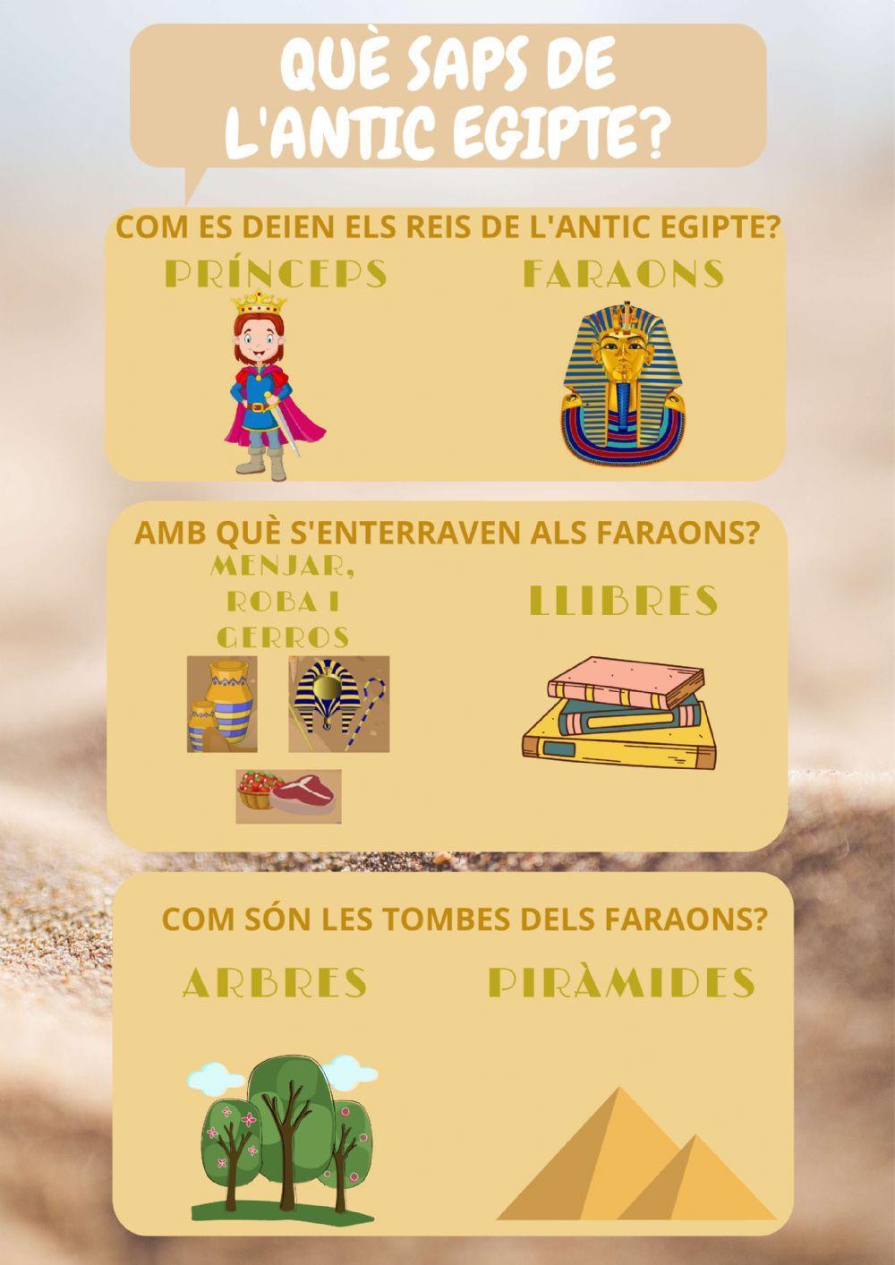 Qüestionari antic Egipte