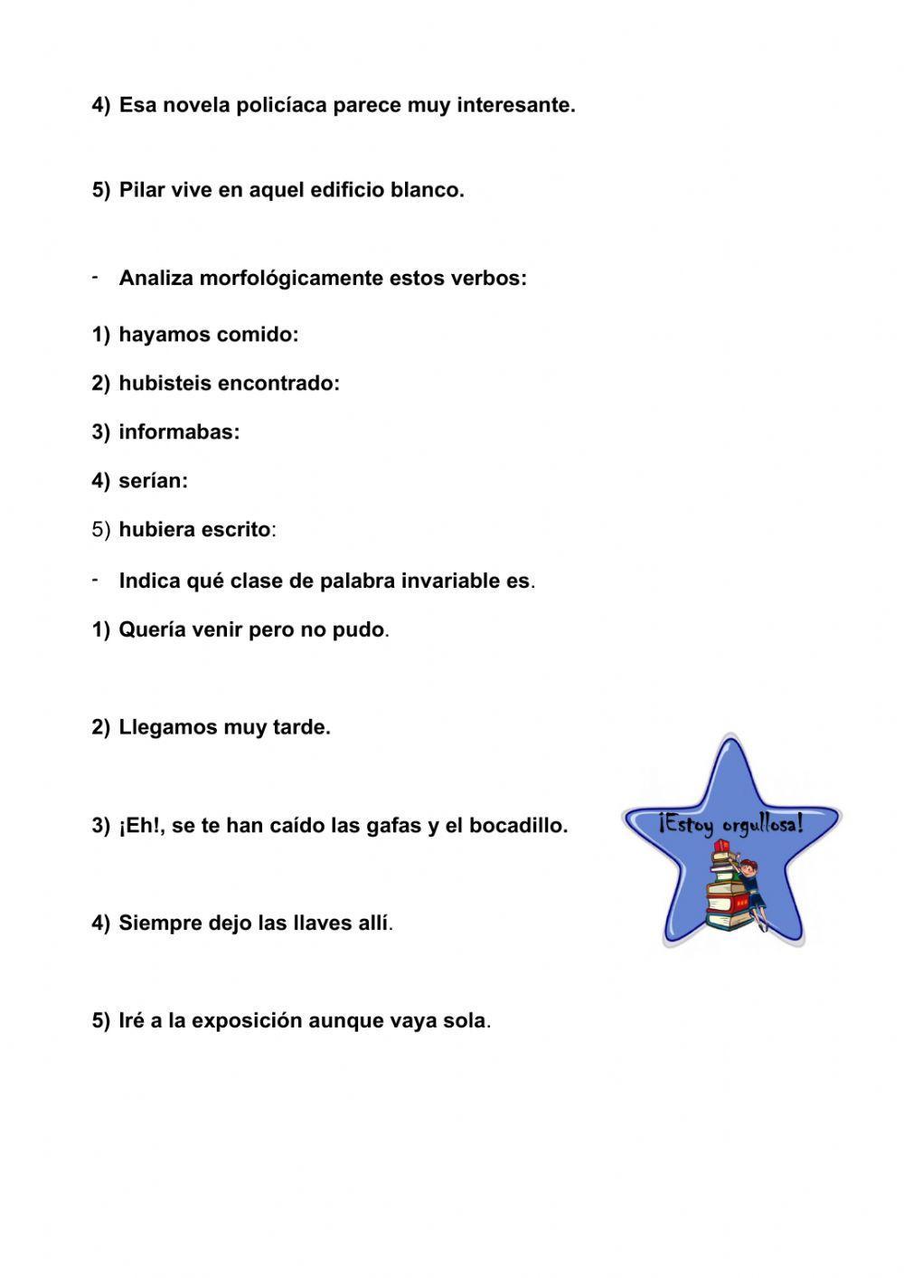 Análisis sintáctico del sujeto