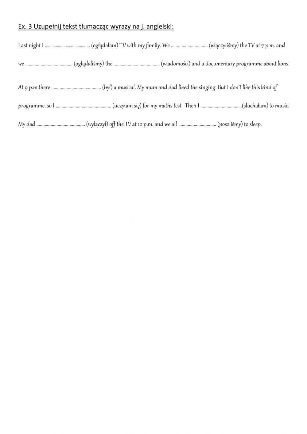 Junior Explorer 5 unit 6 revision